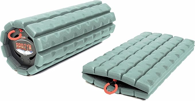 Travel-friendly Morph foam roller for back pain.